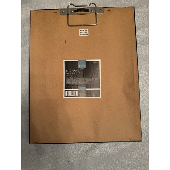 London Poster Print by Andrea Laliberte Pink Beige 14 x 11 in Home Decor - Picture 3 of 6